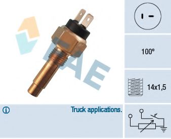 34150 FAE Glow Ignition System Sensor, coolant temperature