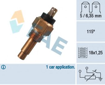 34260 FAE Sensor, coolant temperature