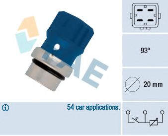 34330 FAE Sensor, coolant temperature