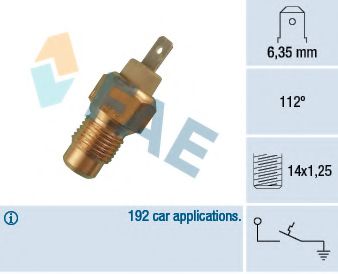 35180 FAE Temperature Switch, coolant warning lamp
