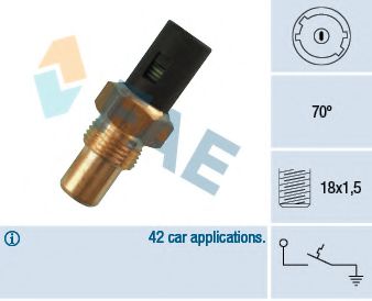 35280 FAE Temperature Switch, coolant warning lamp