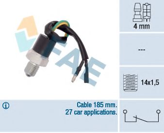 41260 FAE Cable, parking brake