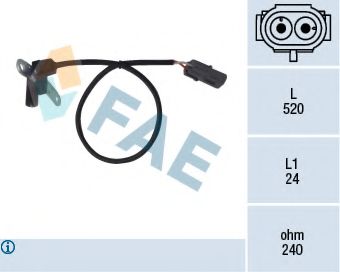 79024 FAE Sensor, crankshaft pulse
