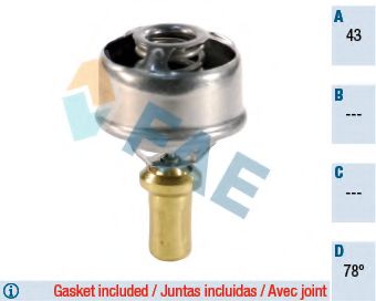 5202878 FAE Cooling System Thermostat, coolant