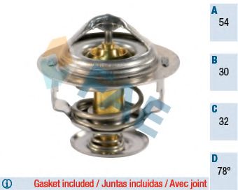 5302378 FAE Cooling System Thermostat, coolant