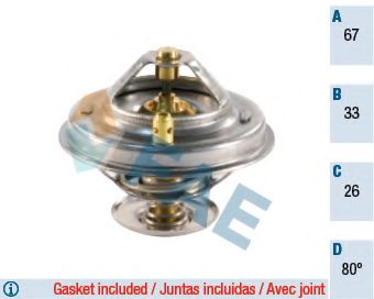 5307280 FAE Cooling System Thermostat, coolant