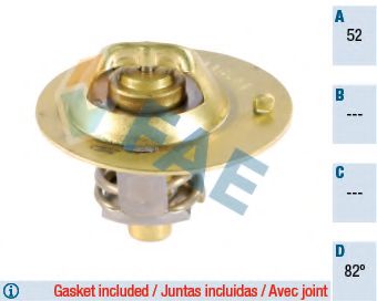 5320582 FAE Cooling System Thermostat, coolant