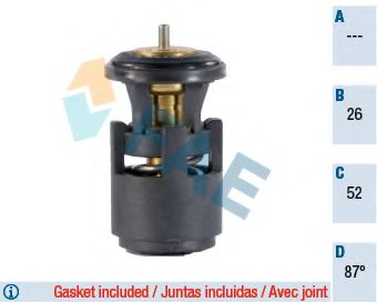 5320687 FAE Dichtung, Thermostat