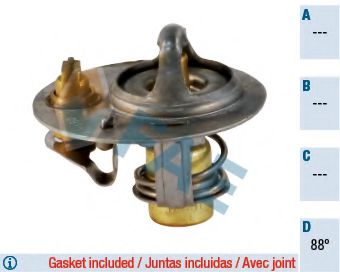 5324188 FAE Cooling System Thermostat, coolant