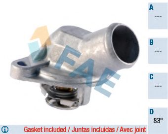5341983 FAE Cooling System Thermostat, coolant