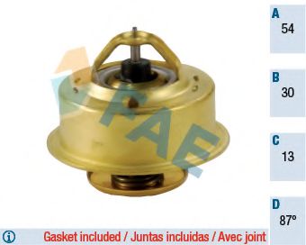 5346087 FAE Cooling System Thermostat, coolant