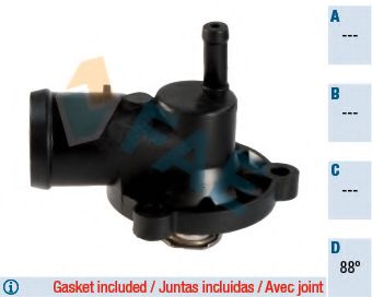 5352088 FAE Cooling System Thermostat, coolant