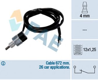 41235 FAE Cable, parking brake