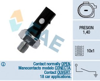 12885 FAE Lubrication Oil Pressure Switch