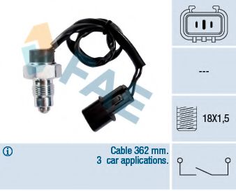 40900 FAE Cable, parking brake