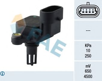 15072 FAE Sensor, intake manifold pressure