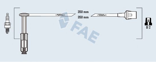 85052 FAE Cable, parking brake