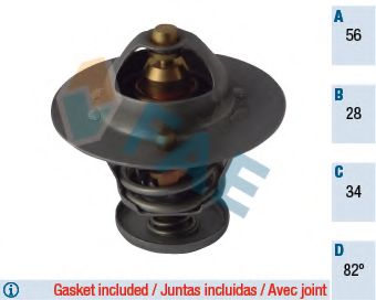 5301982 FAE Cooling System Thermostat, coolant