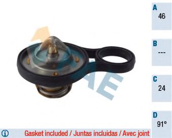 5303291 FAE Cooling System Thermostat, coolant
