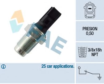 12615 FAE Lubrication Oil Pressure Switch