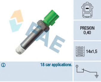 12616 FAE Oil Pressure Switch