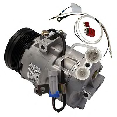K14077A MEAT+%26+DORIA Air Conditioning Compressor, air conditioning