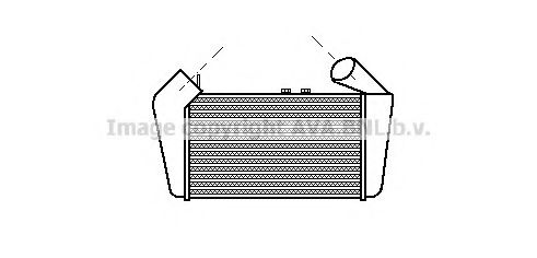 AI4036 AVA+QUALITY+COOLING Intercooler, charger