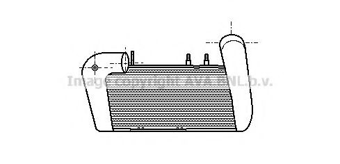 AI4086 AVA+QUALITY+COOLING Intercooler, charger