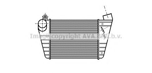 AI4172 AVA+QUALITY+COOLING Air Supply Intercooler, charger