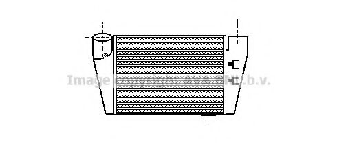 AI4215 AVA+QUALITY+COOLING Air Supply Intercooler, charger