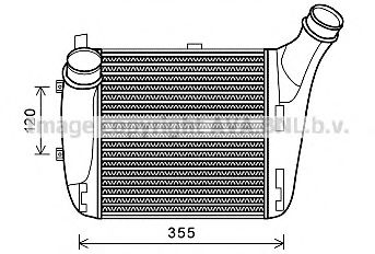 AI4318 AVA+QUALITY+COOLING Intercooler, charger