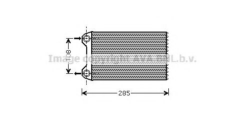 AI6223 AVA+QUALITY+COOLING Heating / Ventilation Heat Exchanger, interior heating