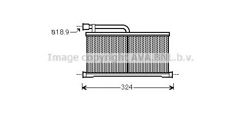 AI6296 AVA+QUALITY+COOLING Heat Exchanger, interior heating