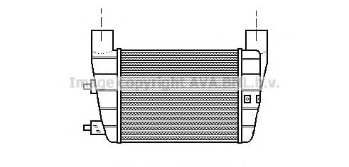 AL4040 AVA+QUALITY+COOLING Intercooler, charger