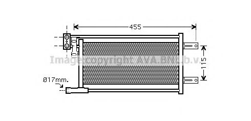 BW3311 AVA+QUALITY+COOLING масляный радиатор, двигательное масло