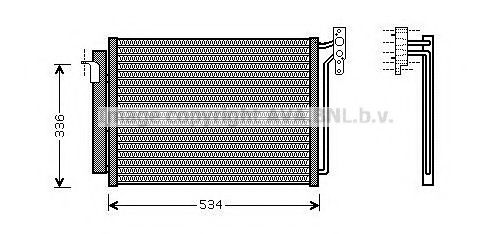 BW5281D AVA+QUALITY+COOLING Air Conditioning Condenser, air conditioning