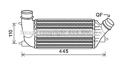 CN4270 AVA+QUALITY+COOLING Intercooler, charger