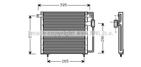 CR5017 AVA+QUALITY+COOLING Condenser, air conditioning