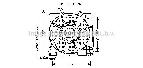 CR7511 AVA+QUALITY+COOLING Wheel Suspension Wheel Bearing Kit