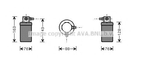 CTD008 AVA+QUALITY+COOLING Tie Rod Axle Joint