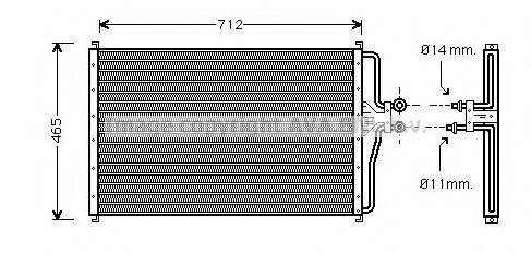 FD5299 AVA+QUALITY+COOLING Condenser, air conditioning