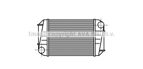 FT4009 AVA+QUALITY+COOLING Intercooler, charger