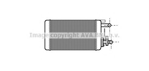 FT6106 AVA+QUALITY+COOLING Heat Exchanger, interior heating