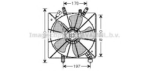 HD7507 AVA+QUALITY+COOLING Cooling System Fan, radiator
