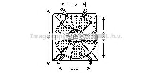 HD7511 AVA+QUALITY+COOLING Fan, radiator