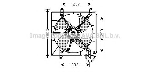 HD7512 AVA+QUALITY+COOLING Fan, radiator