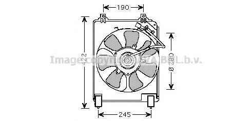 HD7526 AVA+QUALITY+COOLING Cooling System Fan, radiator