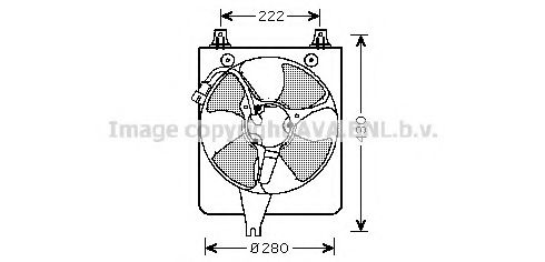 HD7529 AVA+QUALITY+COOLING Fan, radiator