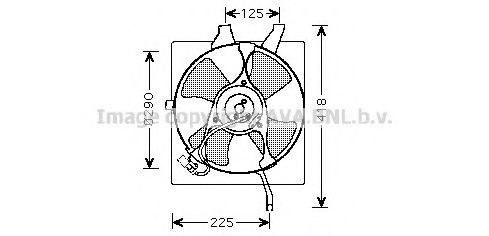 HD7531 AVA+QUALITY+COOLING Fan, A/C condenser