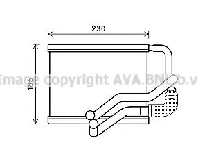 HY6314 AVA+QUALITY+COOLING Heat Exchanger, interior heating